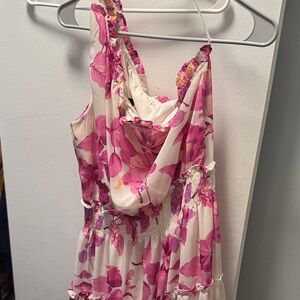 Taylor Pink Floral Dress